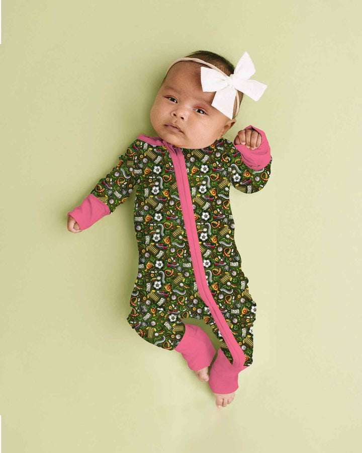 Green Soccer All-Star Bamboo Convertible Zippy