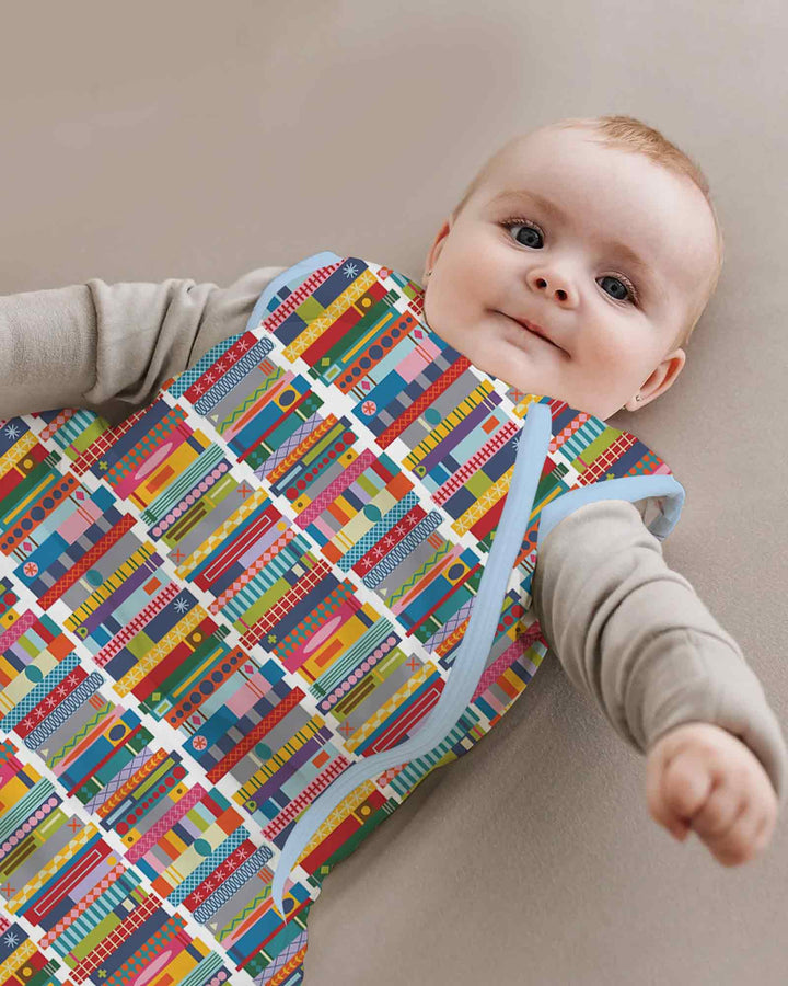 Rainbow Bookshelf Bamboo Sleep Bag