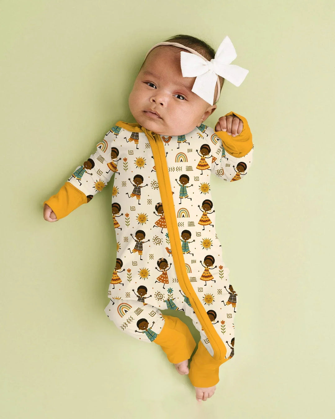 Cute African Heritage Bamboo Convertible Zippy