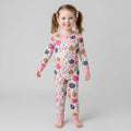 Template Bamboo Two Piece Long Sleeve Pyjamas Set