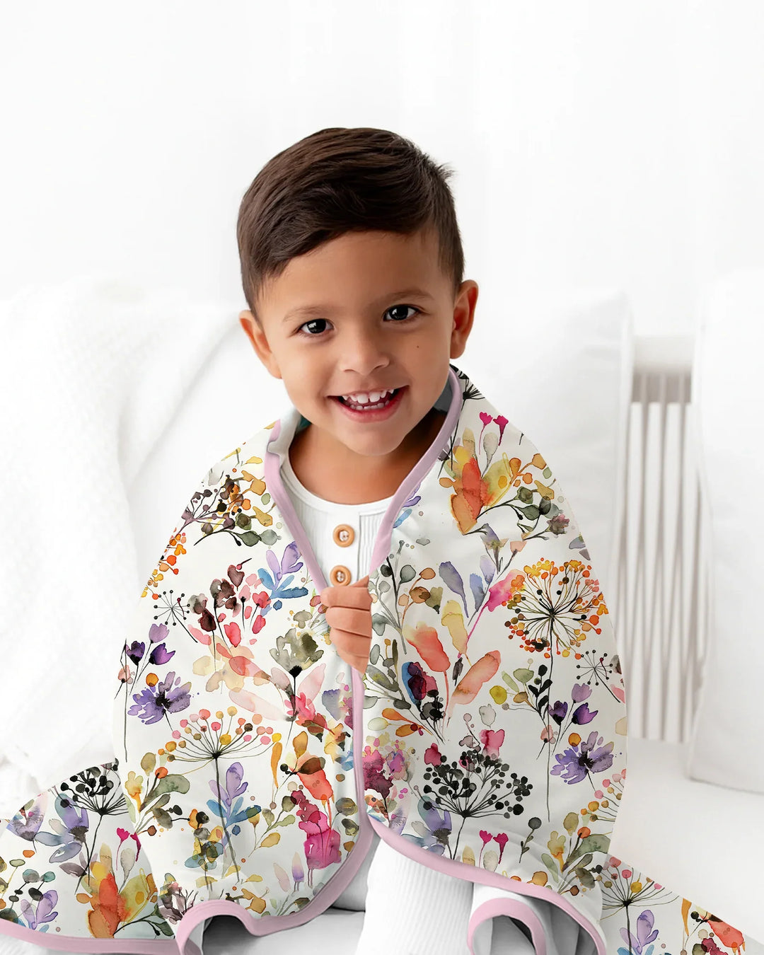 Autumn Meadow Botanicals Bamboo Blanket
