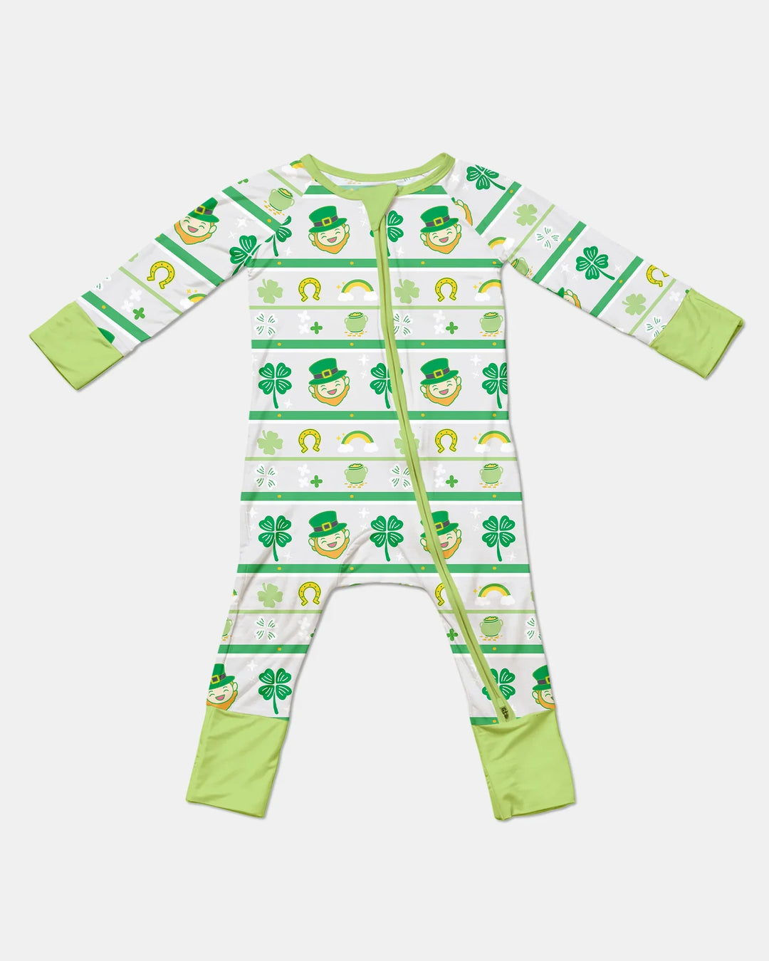 Happy Saint Patrick's Day Bamboo Convertible Zippy