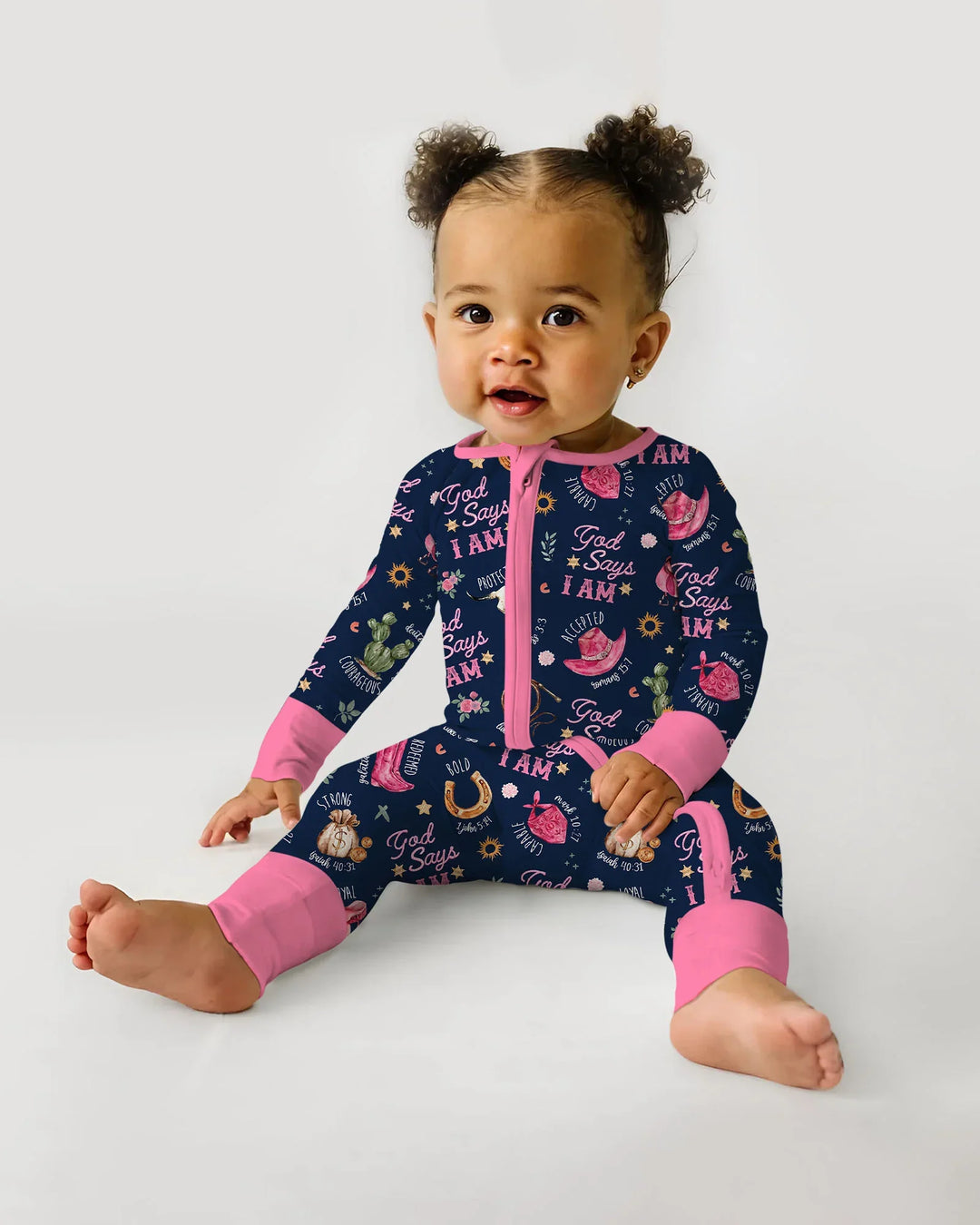 God Says I Am Western Faith Bamboo Convertible Zippy