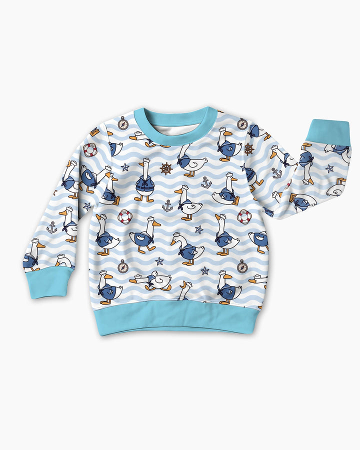 Silly Goose Sailor Bamboo Crewneck Sweatshirt