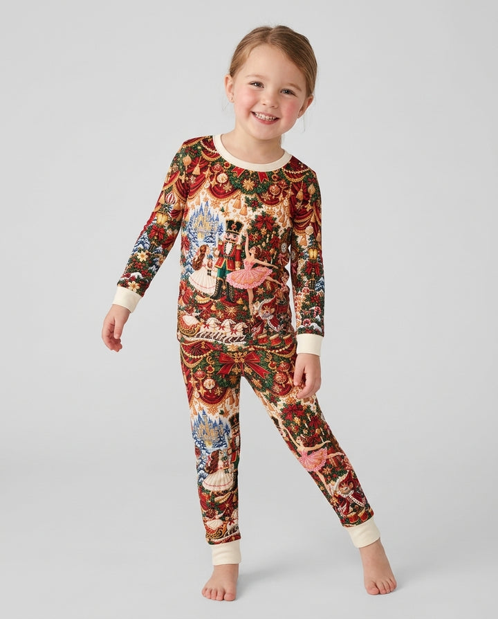 The Nutcracker's Christmas Bamboo Two Piece Long Sleeve Pajama Set