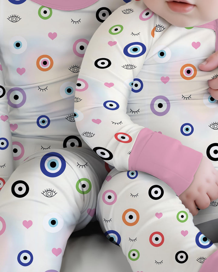 Evil Eye Bamboo Convertible Zippy