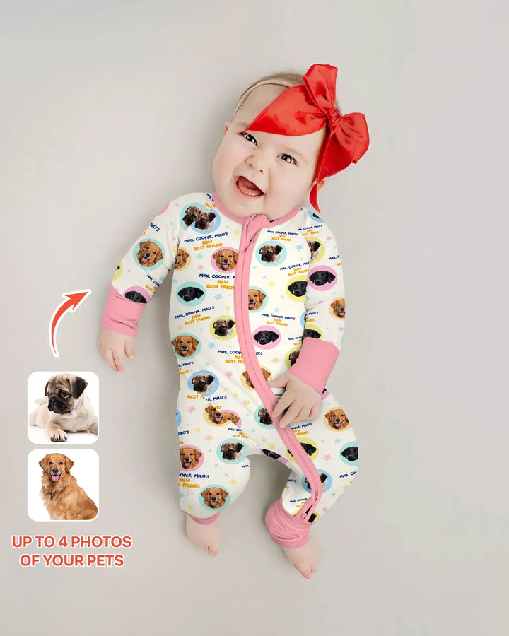 New Best Friend Custom Name And Pet Photos Convertible Zippy