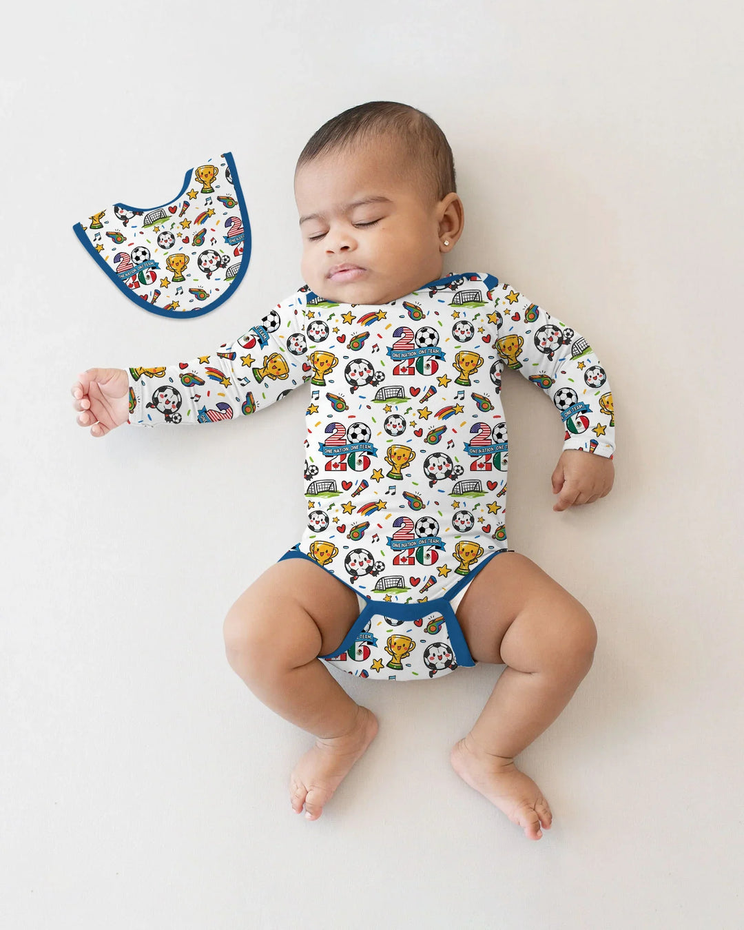 Soccer Fever 2026 Family Matching Bamboo Bodysuit