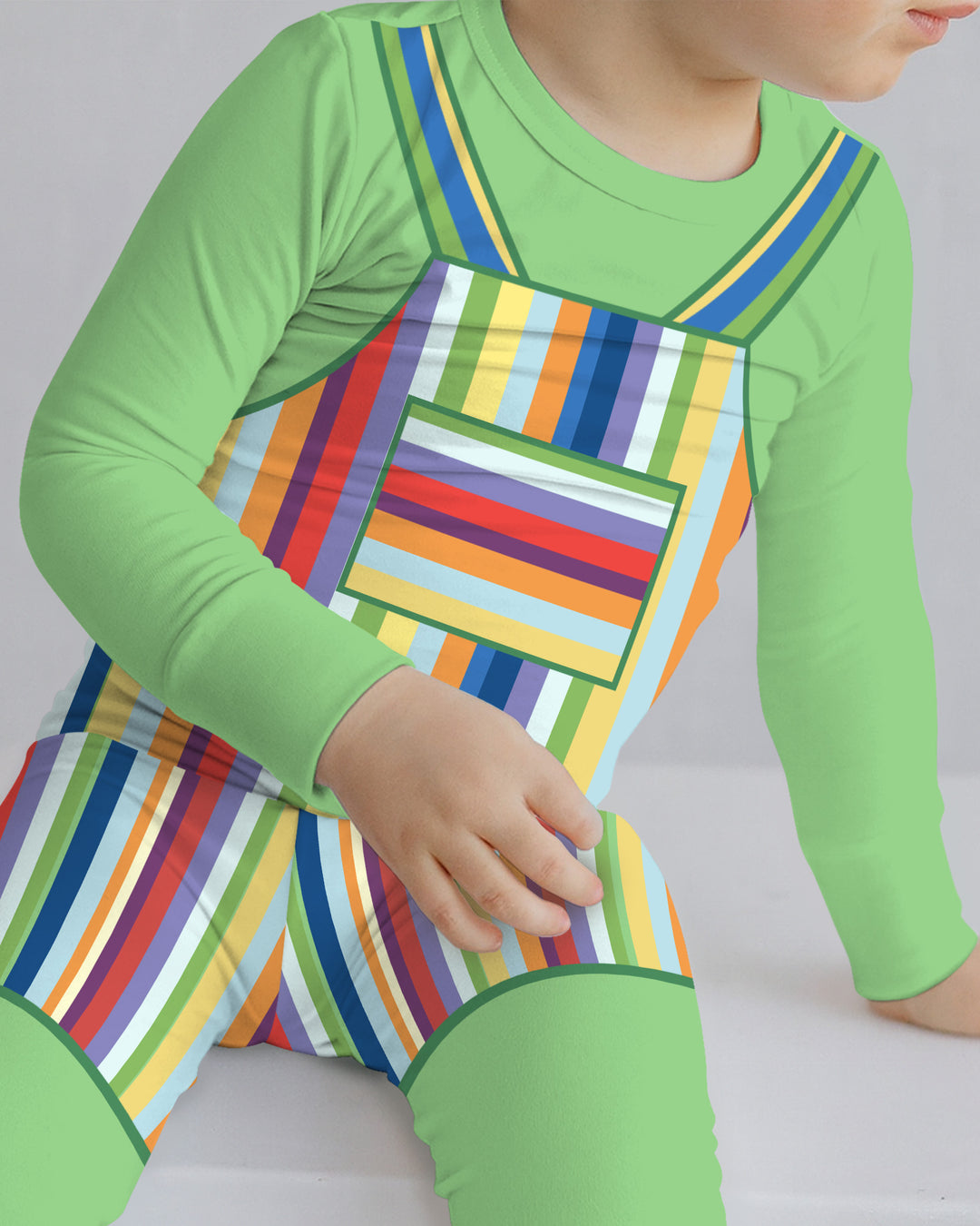 Template Bamboo Two Piece Long Sleeve Pyjamas Set