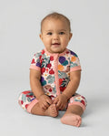 Pomegranate Blessings Night Family Matching Bamboo Shorty Zippy