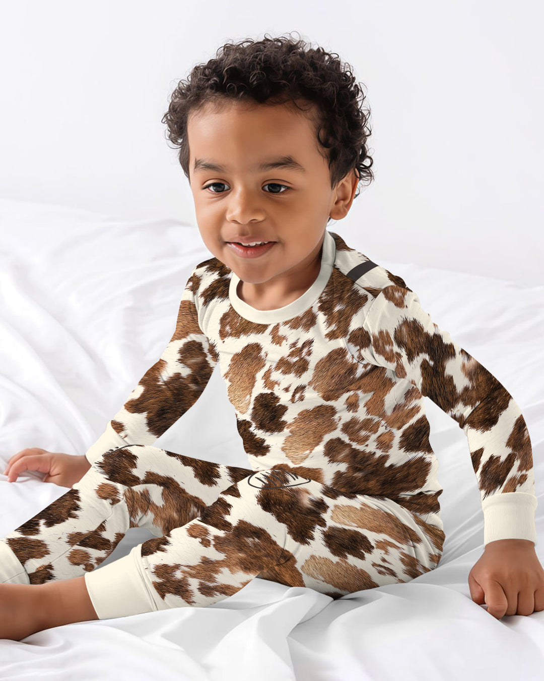 Template Bamboo Two Piece Long Sleeve Pyjamas Set