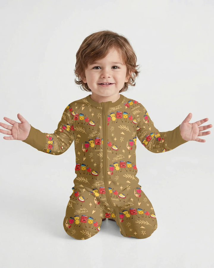 Let's Celebrate Rosh Hashanah Bamboo Convertible Zippy