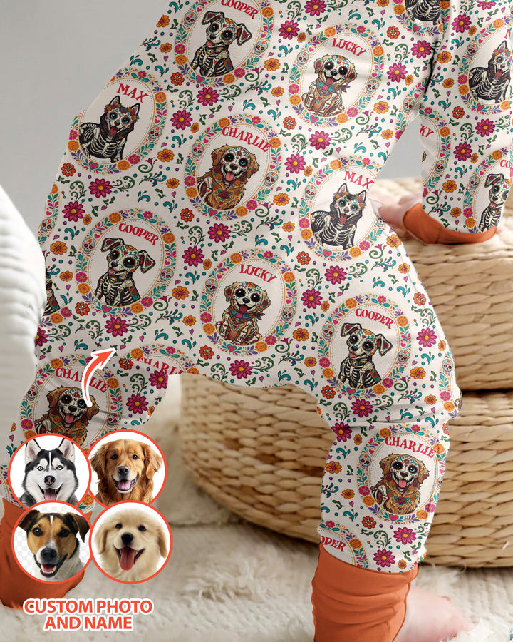 Hispanic Floral Dog Bamboo Convertible Zippy