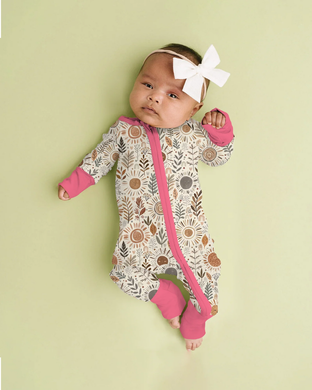 Boho Sunshine Garden Bamboo Convertible Zippy