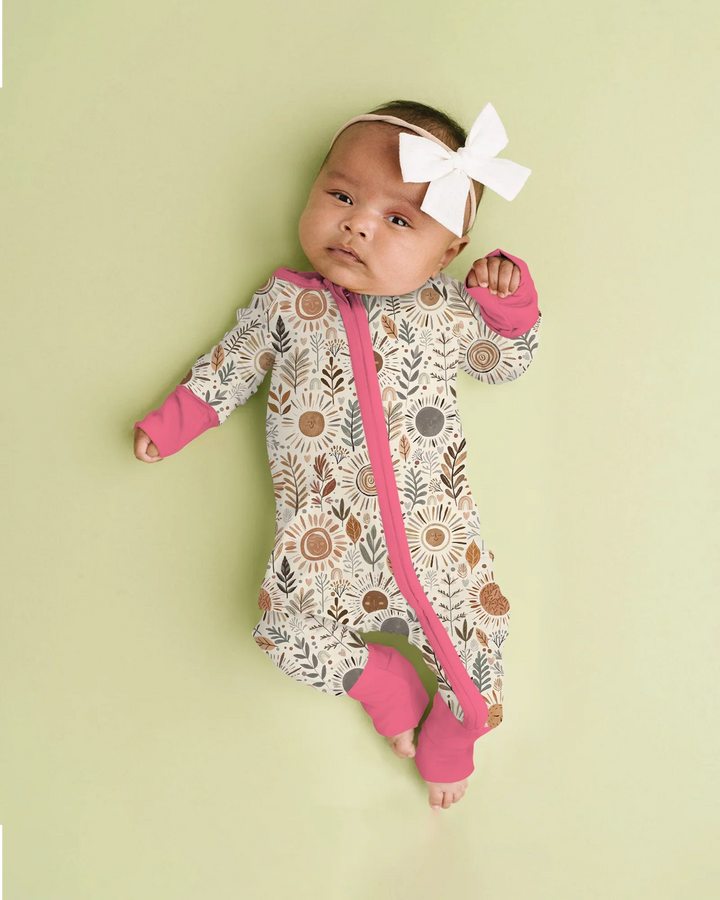 Boho Sunshine Garden Bamboo Convertible Zippy