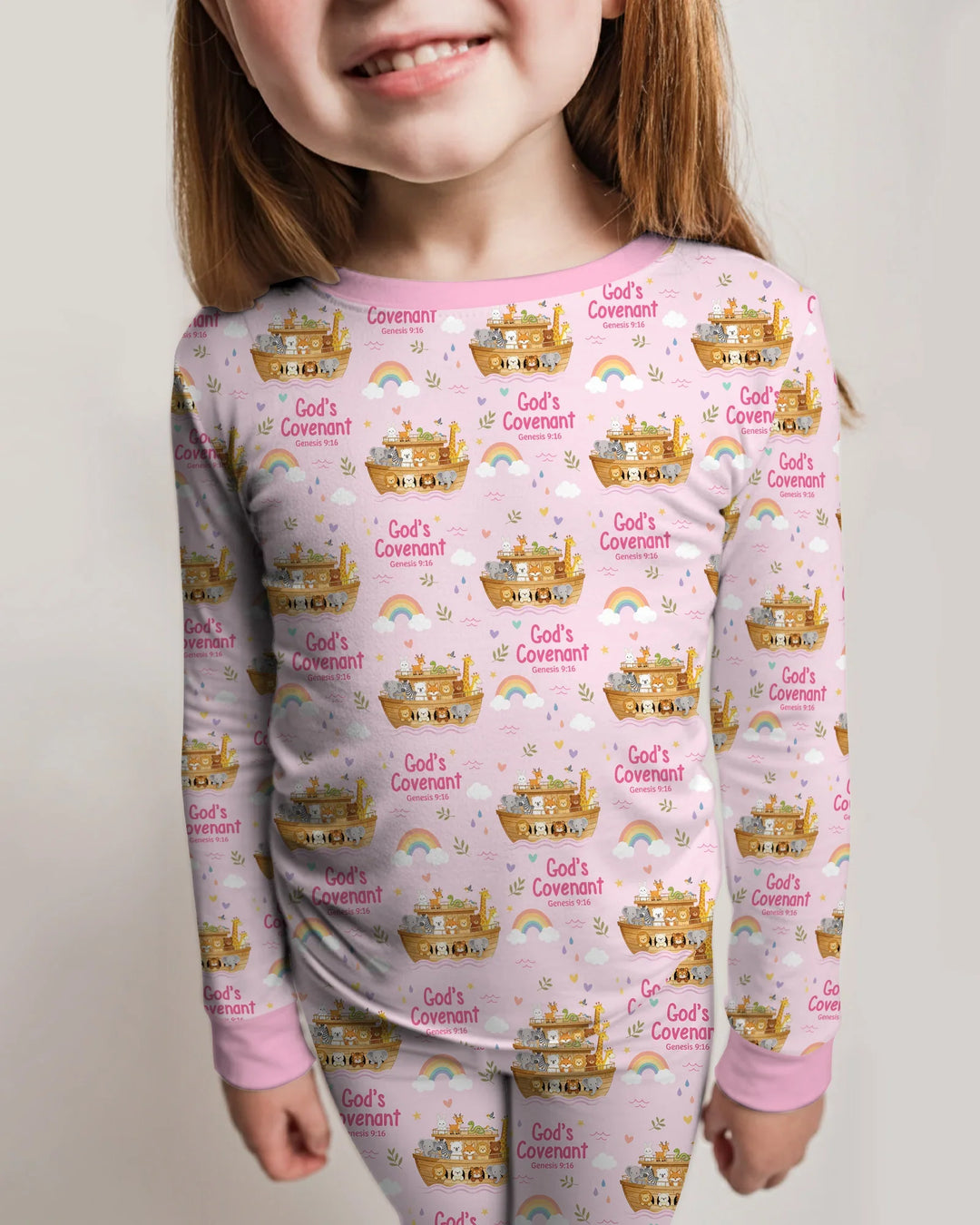 Template Bamboo Two Piece Long Sleeve Pyjamas Set