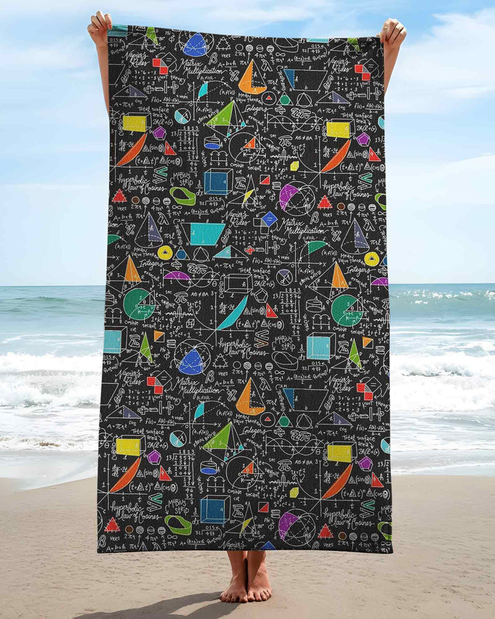 STEM Sketchbook Bamboo Beach Towel