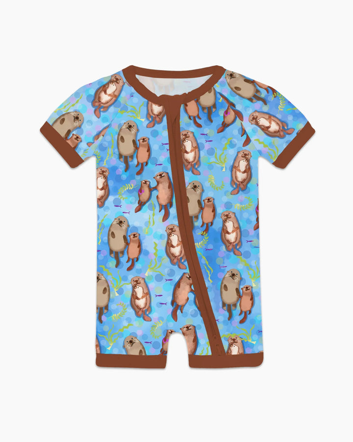 Otterly Together Bamboo Shorty Zippy