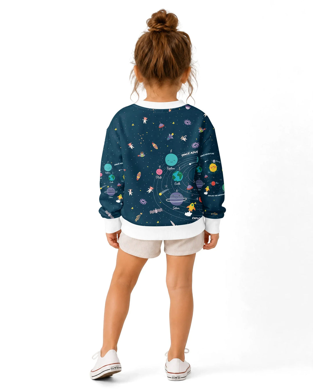 Solar System Explorers Bamboo Crewneck Sweatshirt
