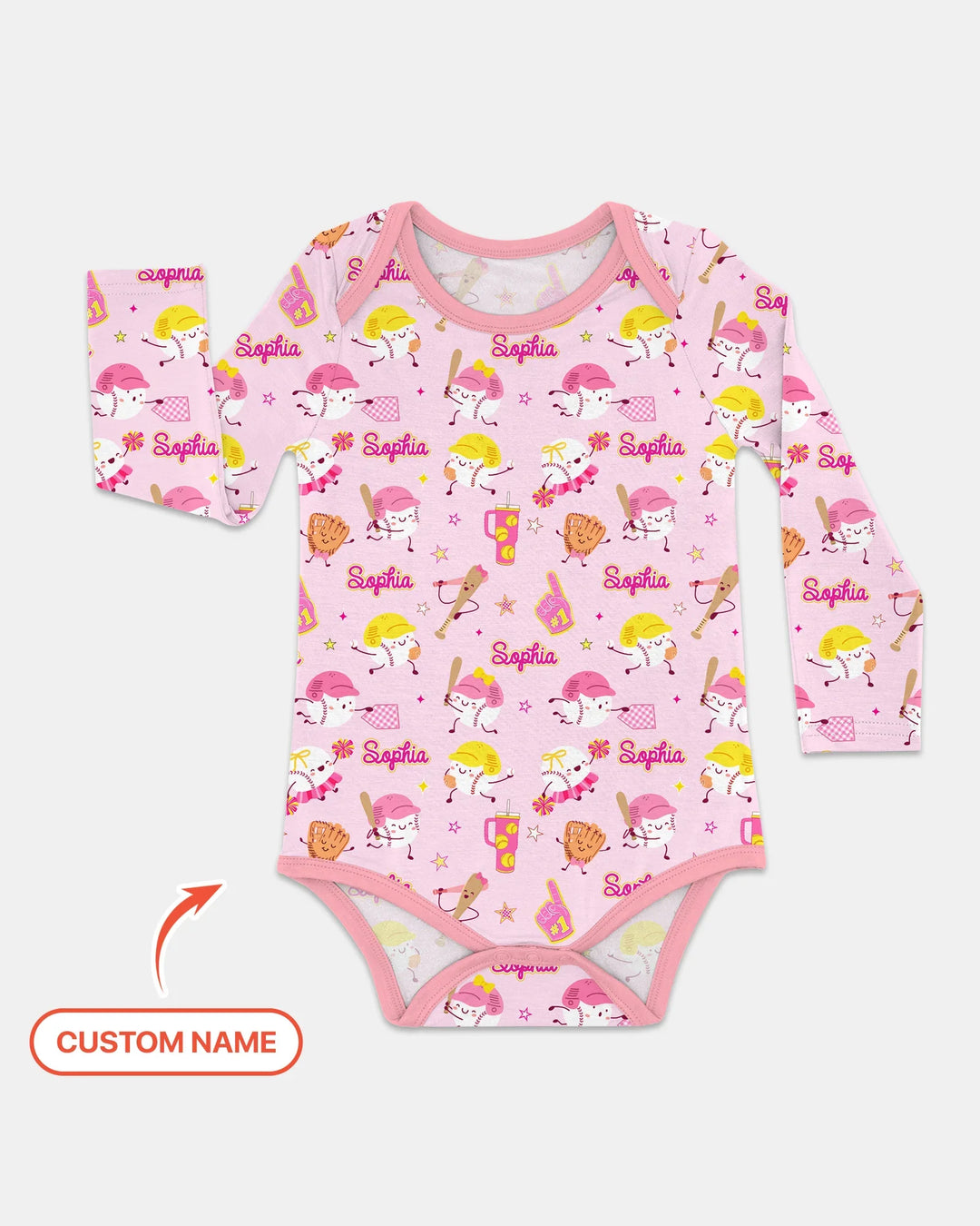 Baseball Mama and Mini Matching Bamboo Bodysuit