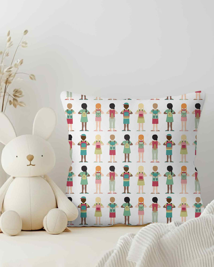 Little Friends Everywhere Bamboo Pillow Case