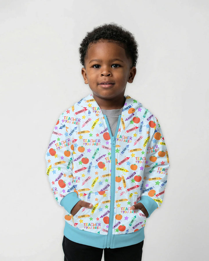 Teacher You Are Special  Bamboo Zip Hoodie