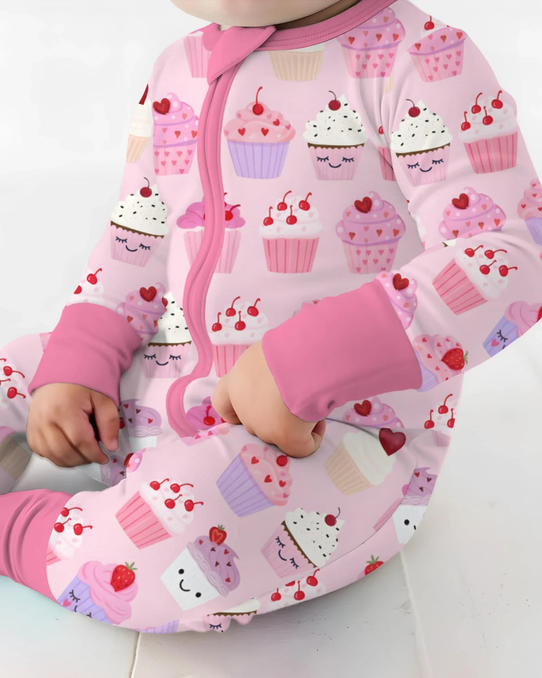 Valentine Emotional Cupcakes Bamboo Convertible Zippy