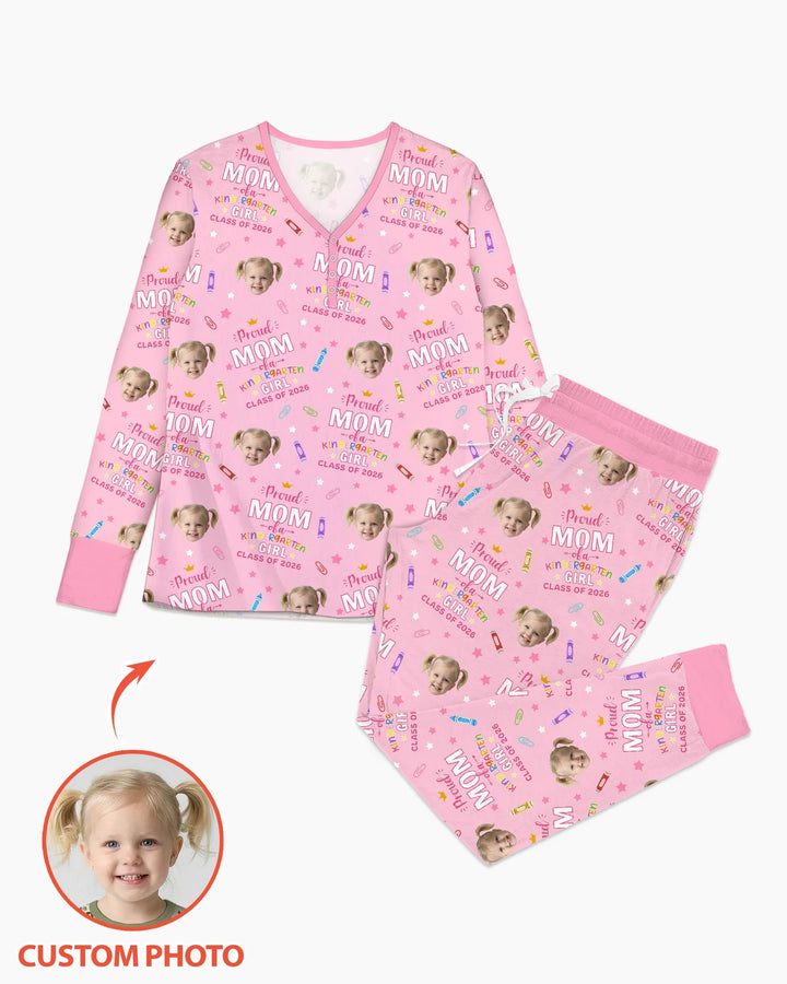 Proud Dad Mom Of Class Of 2026 Bamboo Women Pajama Set