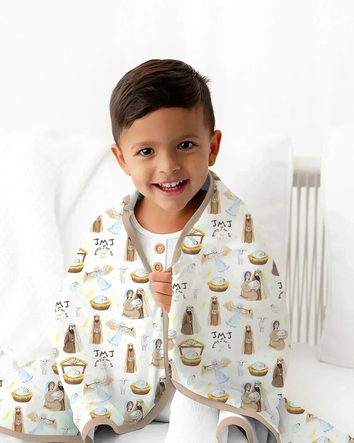 Holy Family Bamboo Blanket