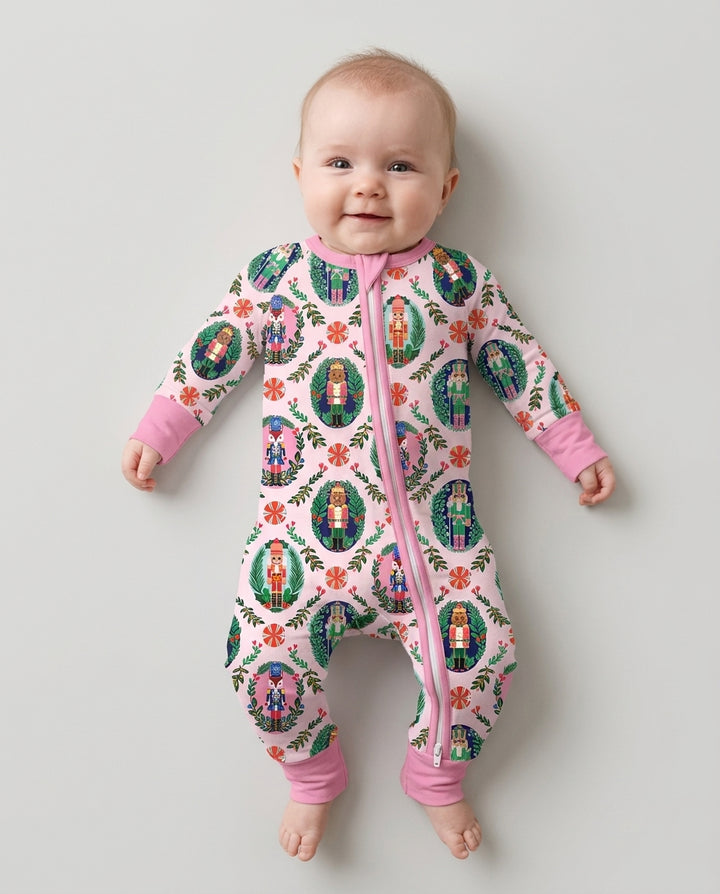 Whimsical Nutcracker Bamboo Convertible Zippy