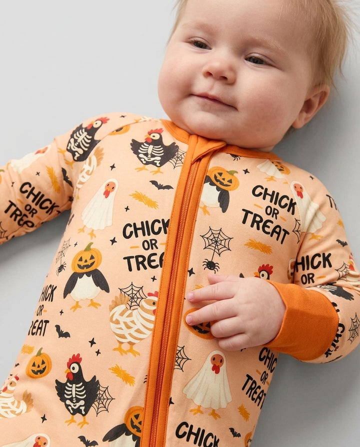 Halloween Chick Or Treat Bamboo Convertible Zippy
