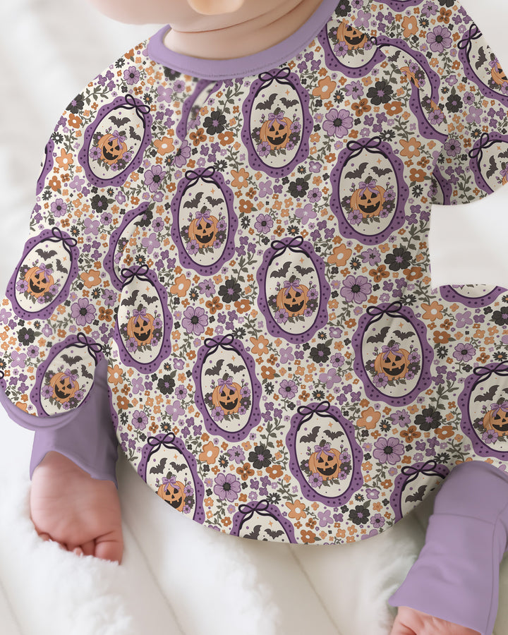 Pumpkin Cameo Garden Bamboo Convertible Zippy