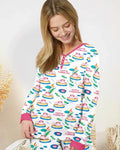 Hoppy Passover Family Matching Bamboo Women Pajama Set