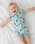 He Is Risen Easter Family Matching Bamboo Shorty Zippy