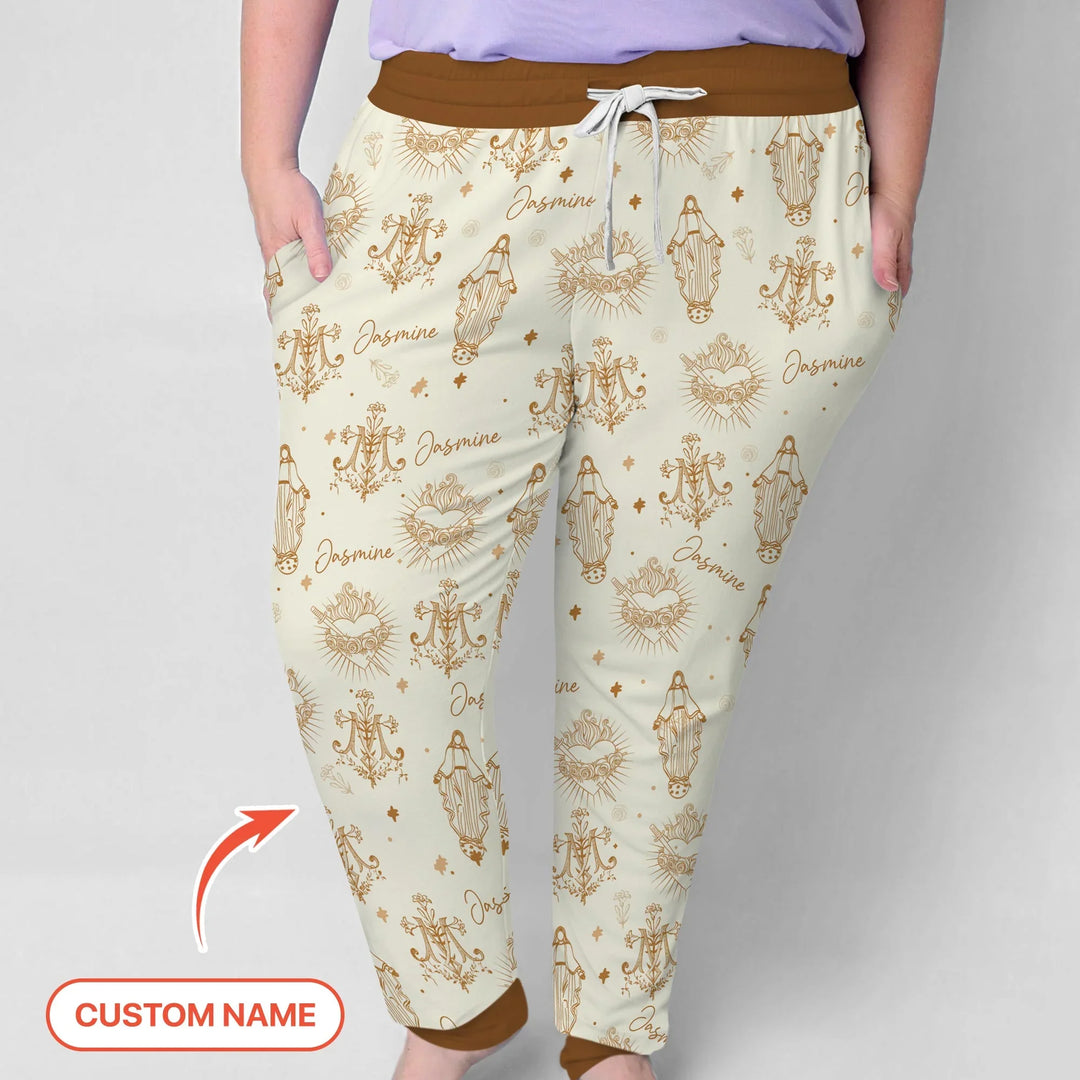 Madonna’s Love Custom Name Bamboo Women Pajama Set