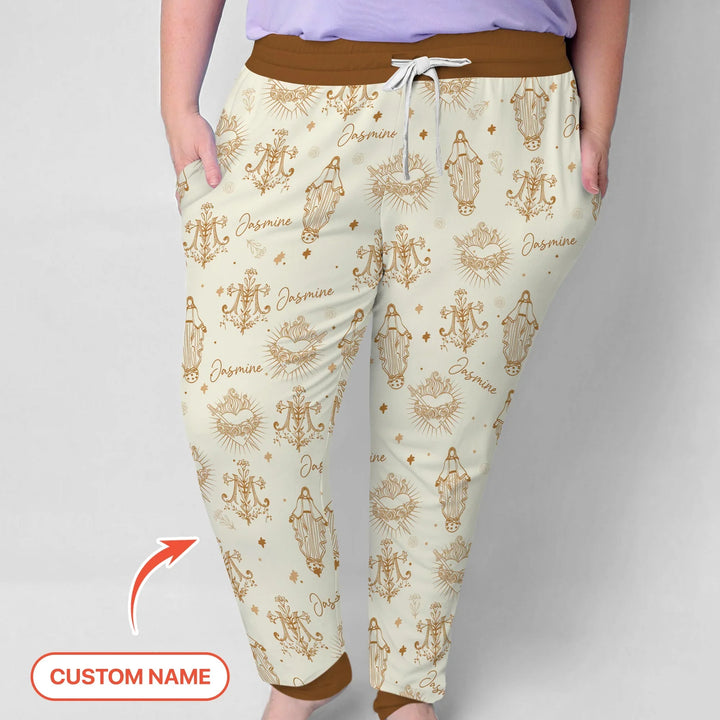 Madonna’s Love Custom Name Bamboo Women Pajama Set