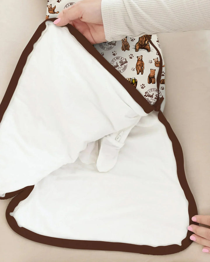 Daddy Bear It's Not A Dad Bod Bamboo Sleep Bag