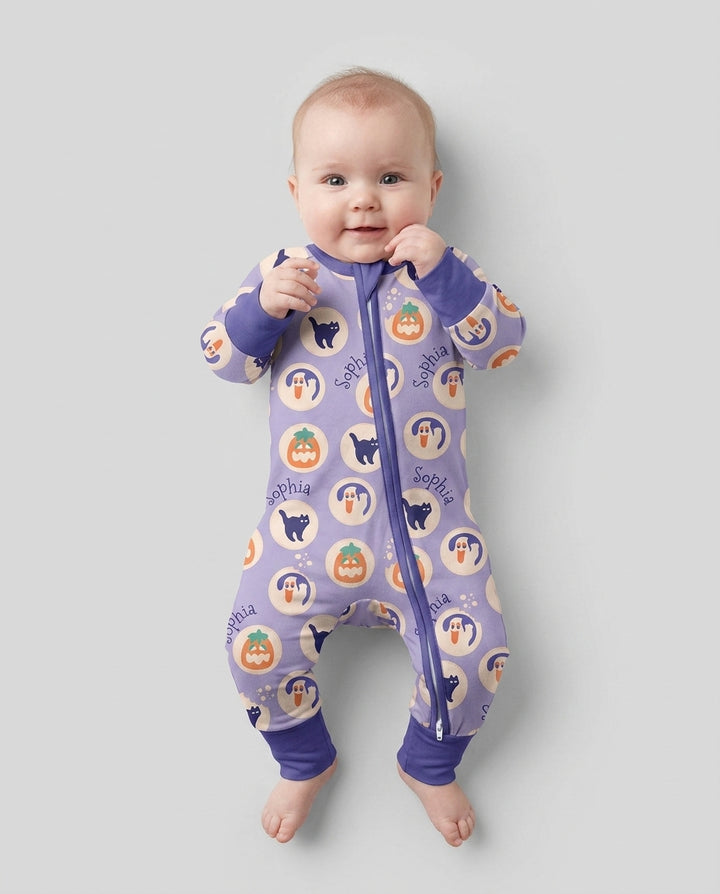 Boo Crew Custom Name Bamboo Convertible Zippy