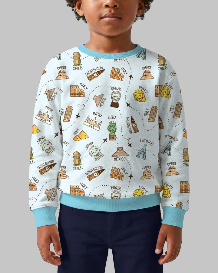 Kawaii World Tour Bamboo Crewneck Sweatshirt