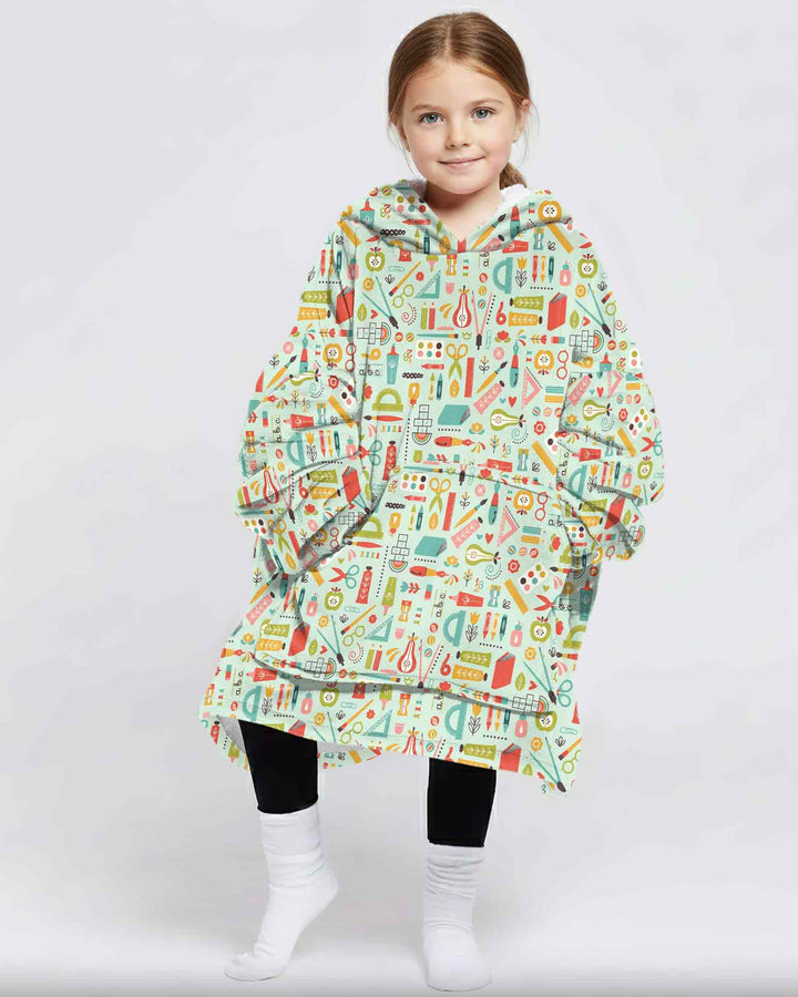 Creative Classroom Bamboo Blanket Hoodie