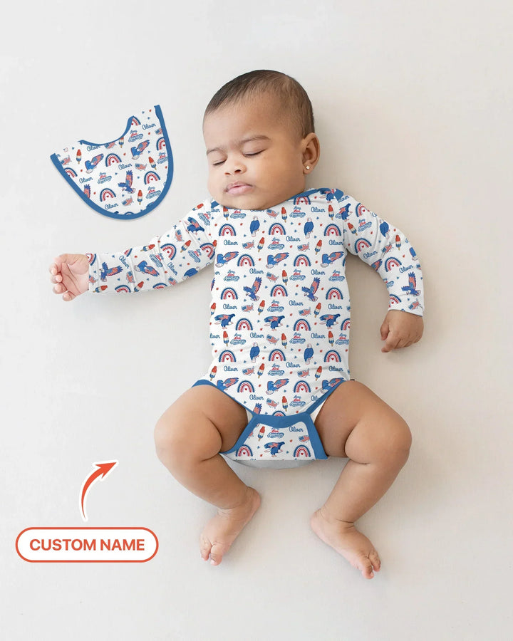 Long Live America Bamboo Bodysuit