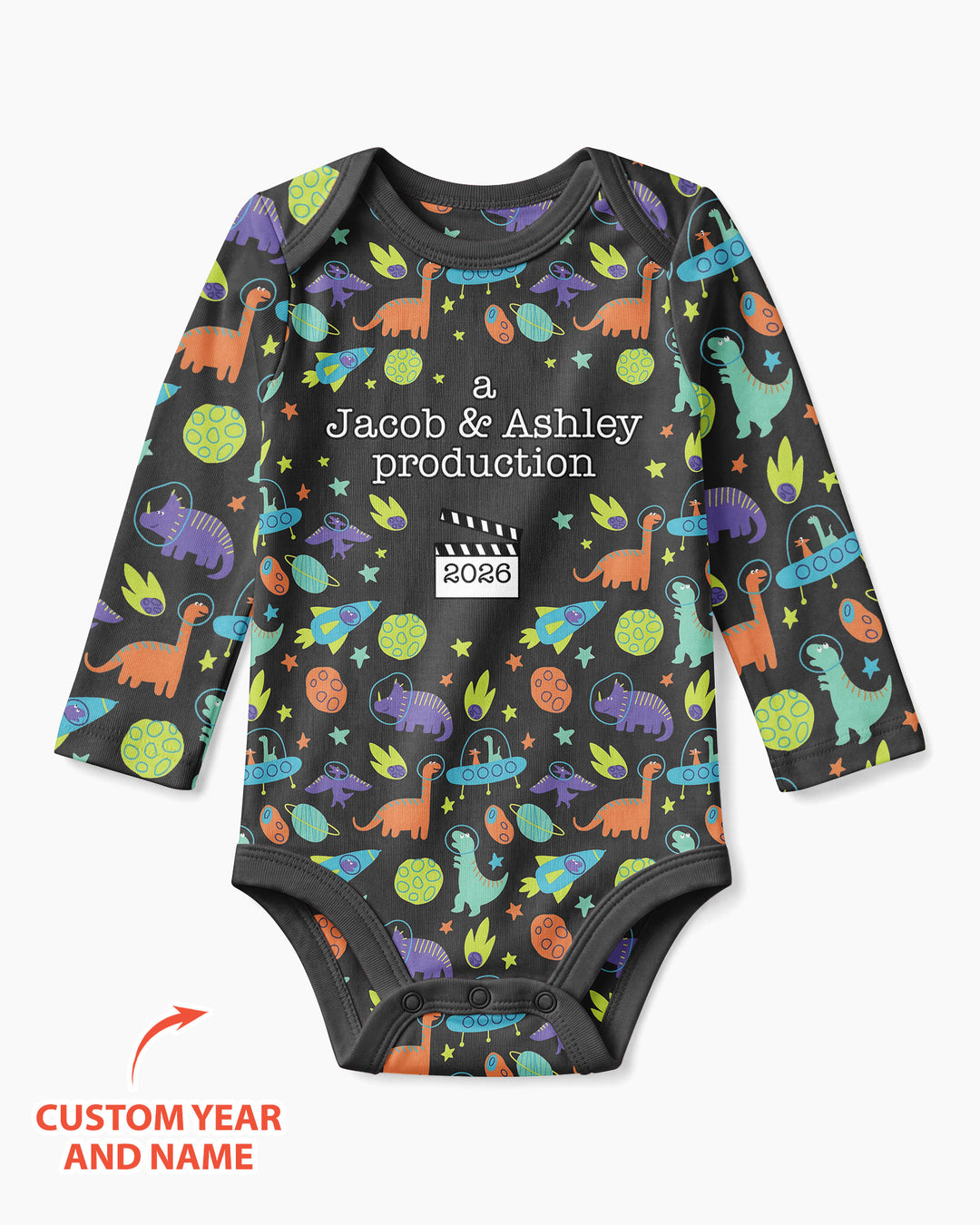 Baby Coming Soon Bamboo Bodysuit