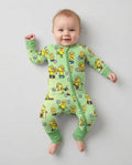 Brasil Soccer Fan Family Matching Bamboo Convertible Zippy