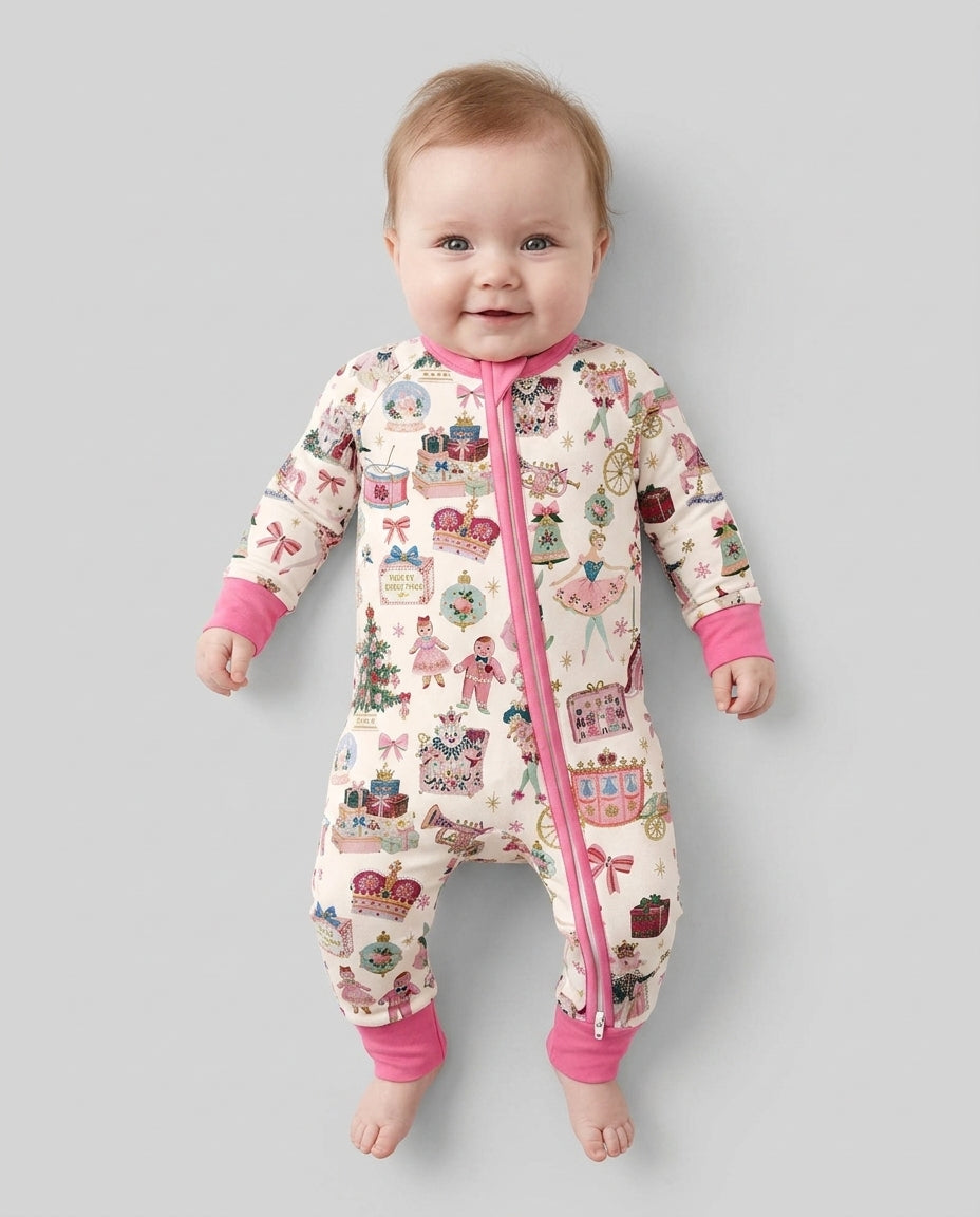Nutcracker Christmas Bamboo Convertible Zippy