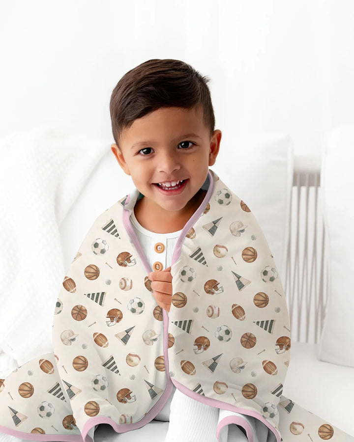 Little League Bamboo Blanket