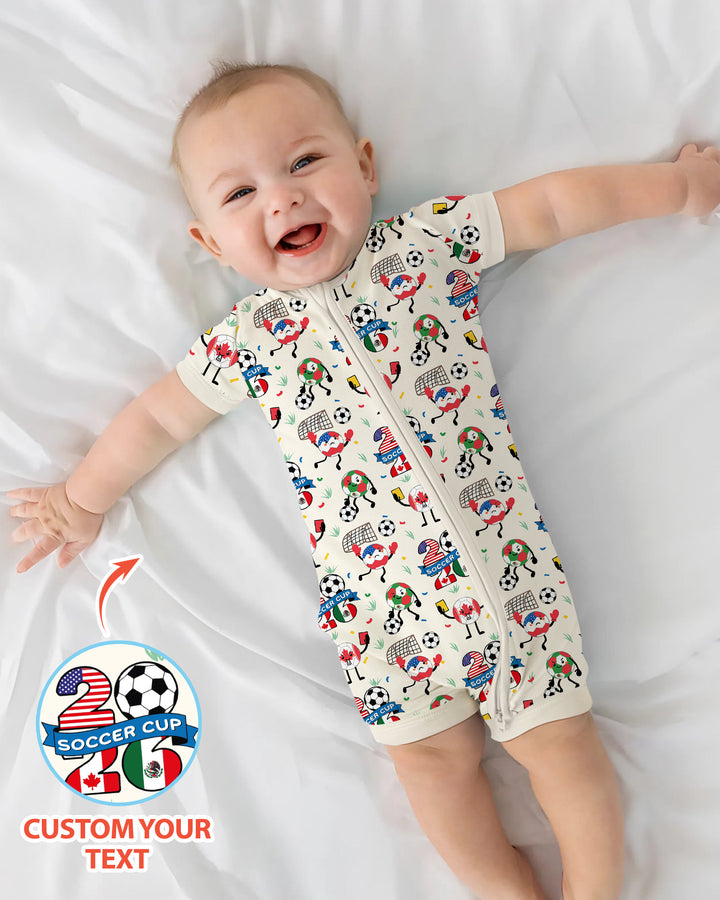 Soccer Squad 2026 Bamboo Shorty Zippy