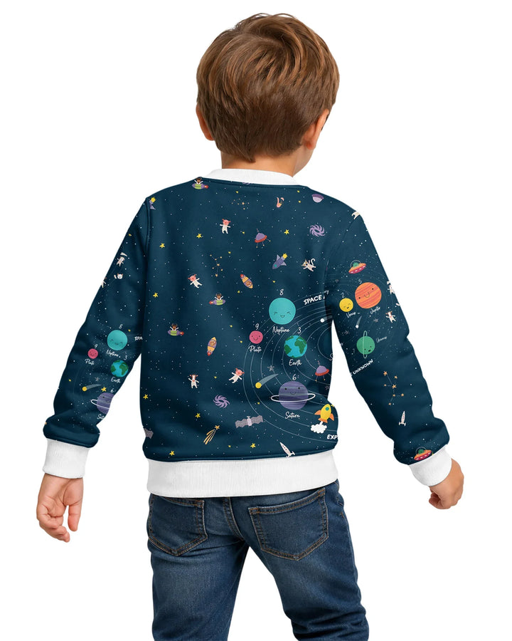 Solar System Explorers Bamboo Crewneck Sweatshirt