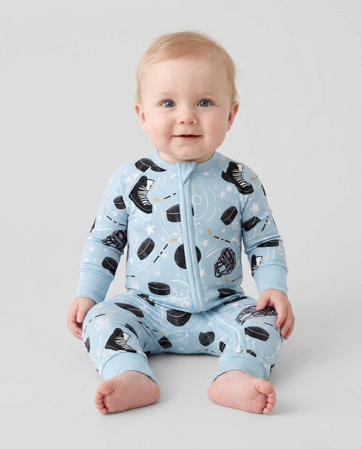 Little Hockey Fan Bamboo Convertible Zippy