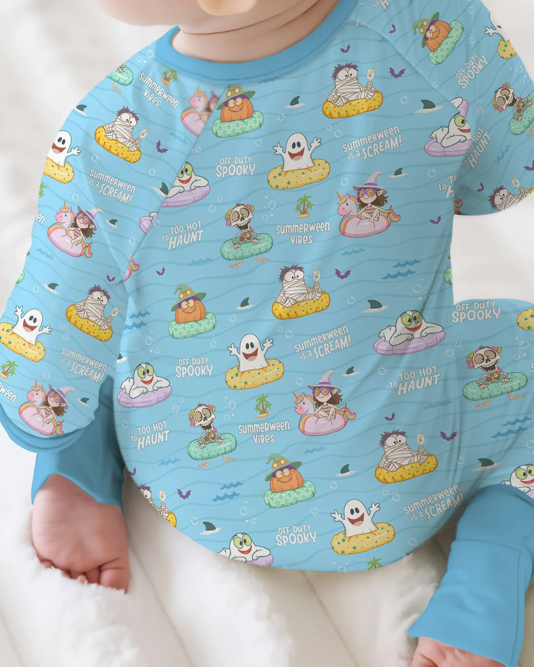 Summerween Cartoon Bamboo Convertible Zippy