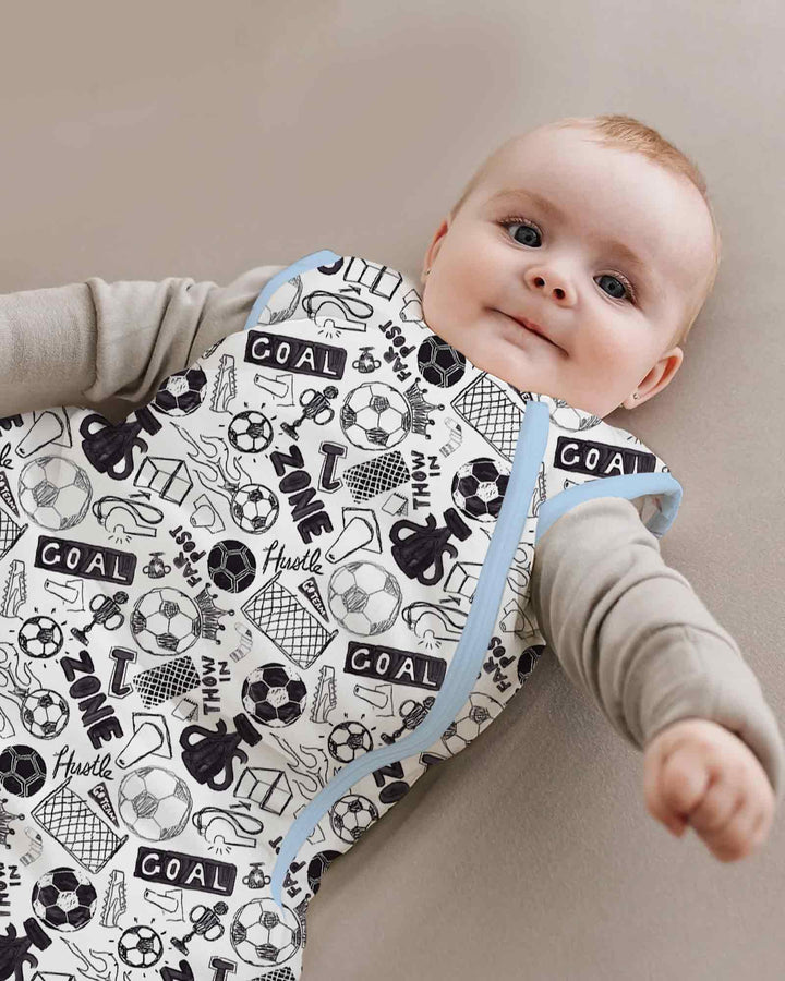 Soccer Doodle Bamboo Sleep Bag